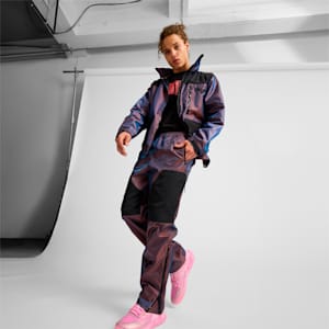 Мужские зимние кожаные кроссовки puma cool bmw motorsport, Ultraviolet, extralarge